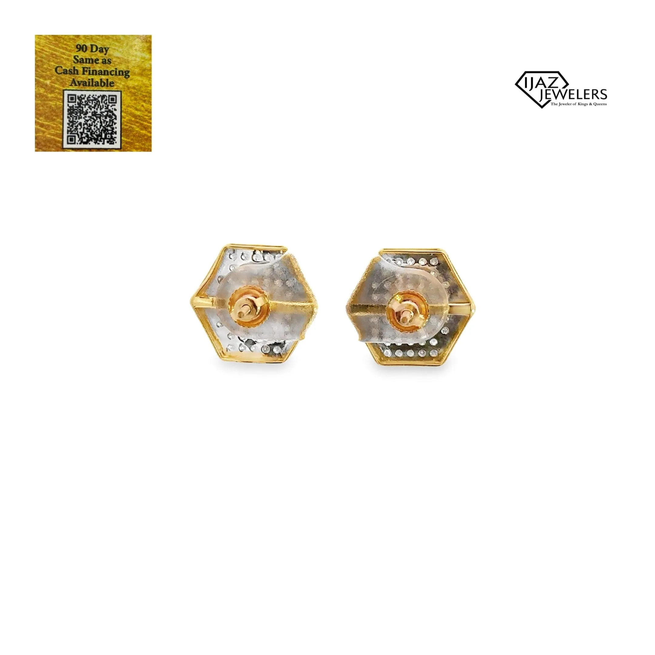 10K Gold 0.52 CTW Diamond Earrings