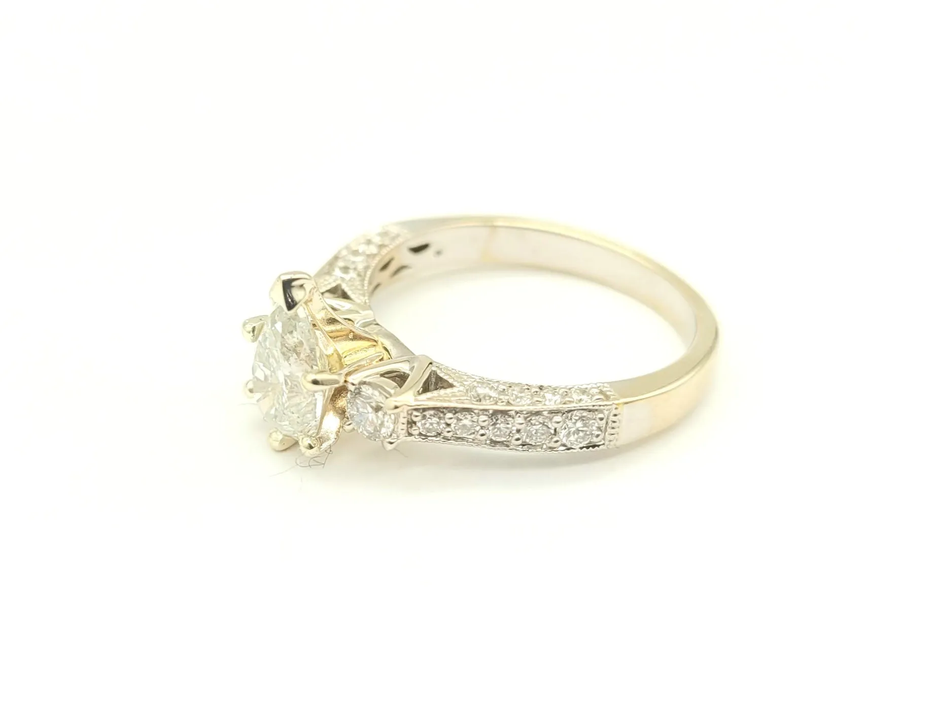 1.61 Total Carat Weight Diamond Ring