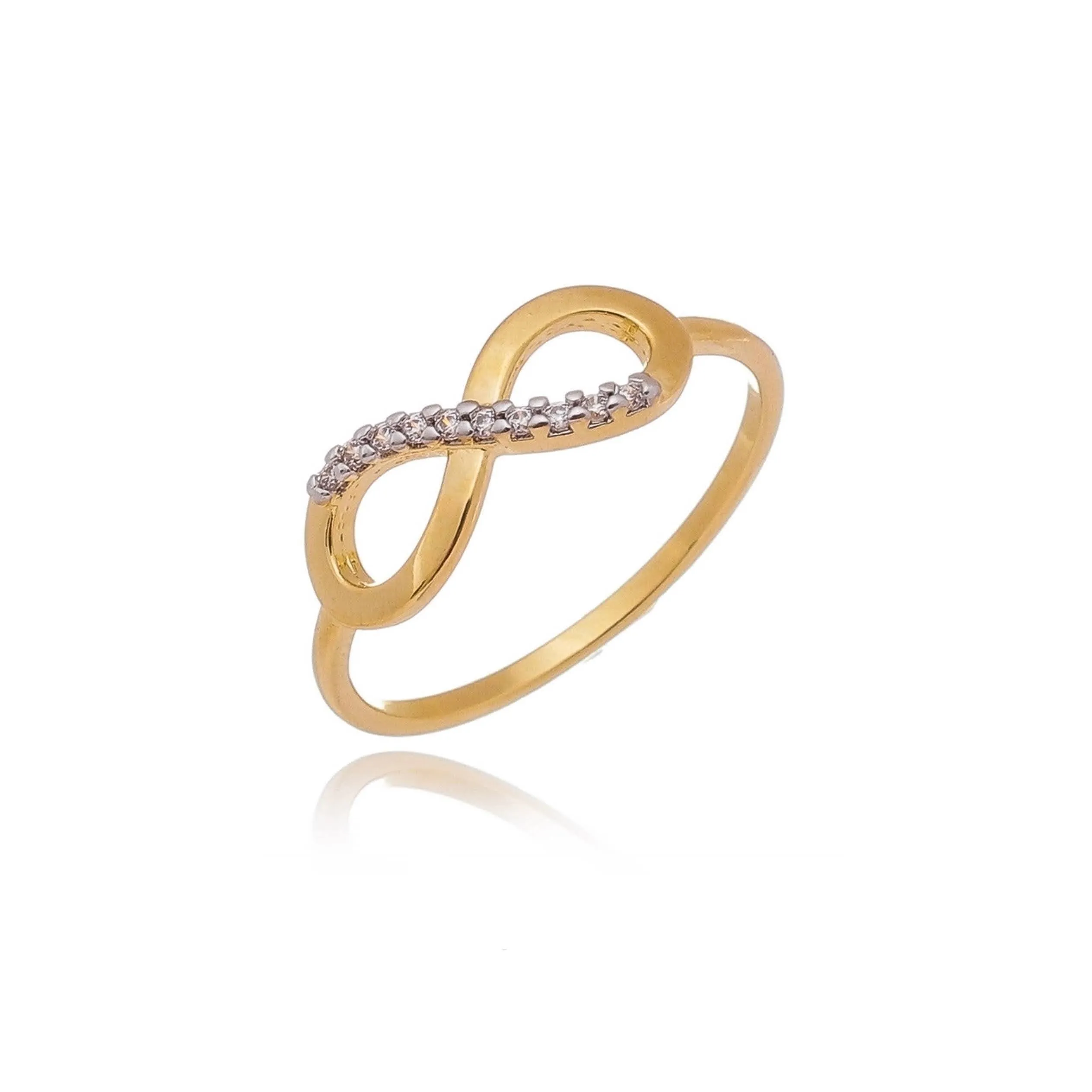 18k Gold Filled Infinity Dainty Ring