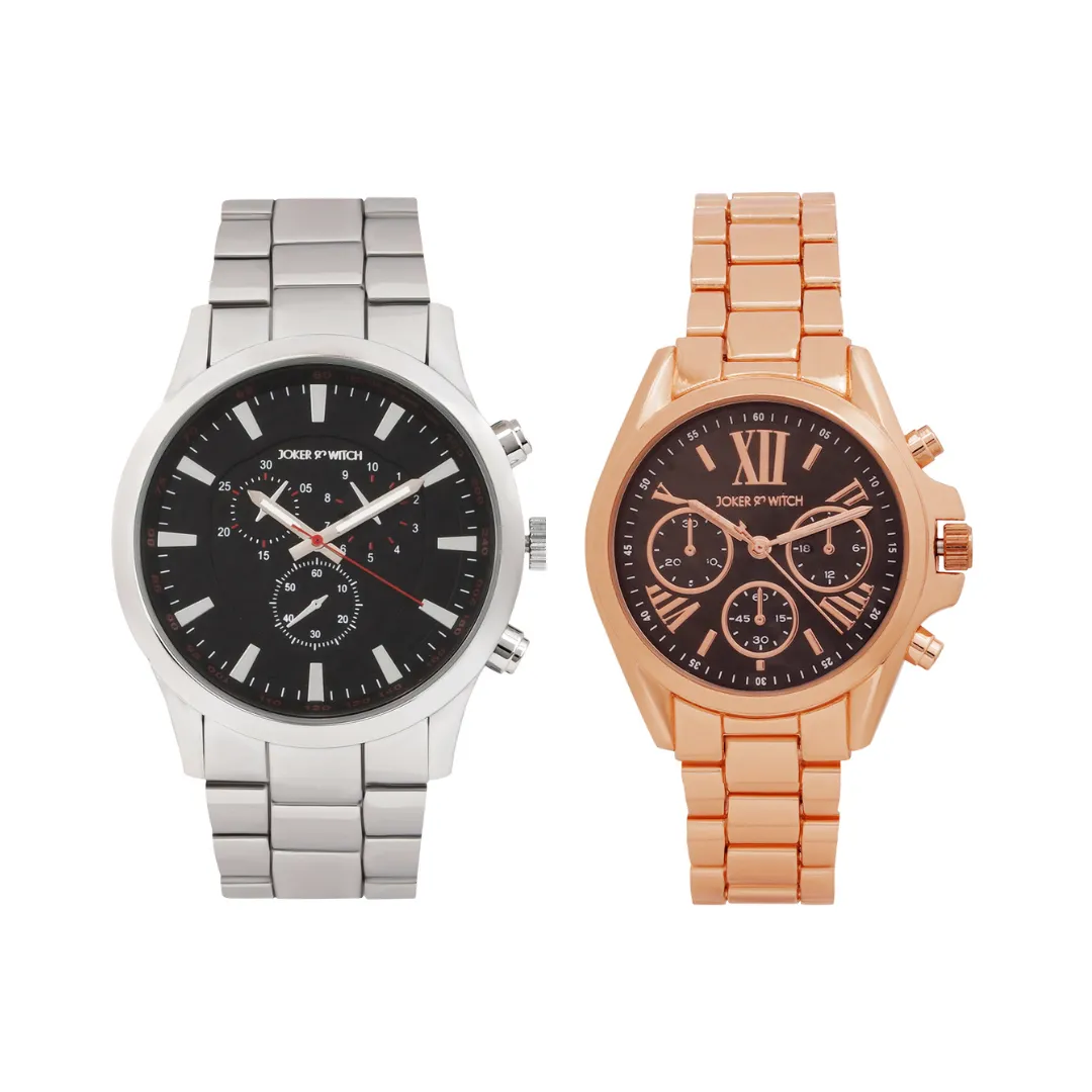 Aimee and Steve Couple Watches