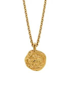 Aries Necklace Gold