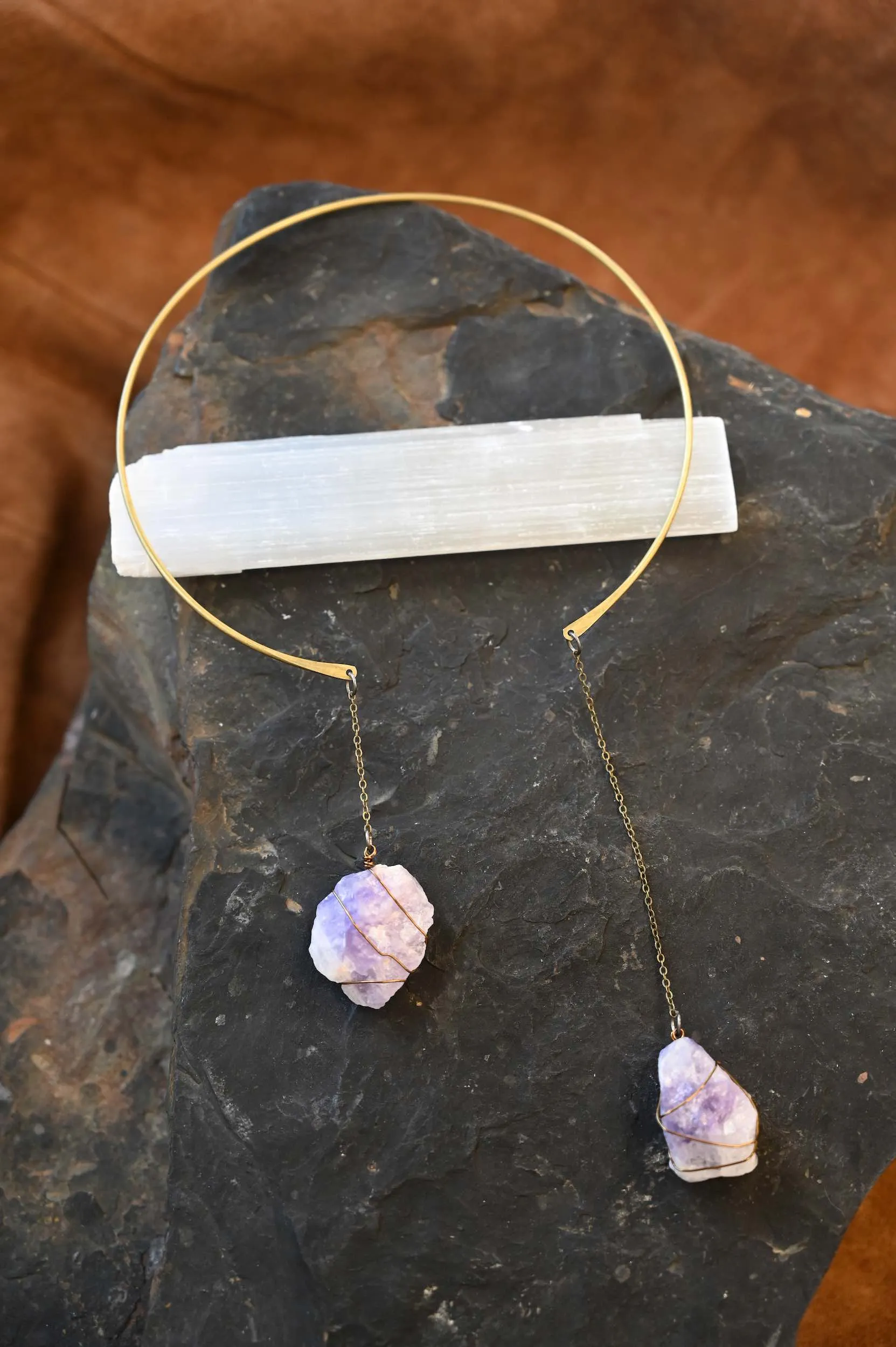 Artist of my Life Amethyst Choker