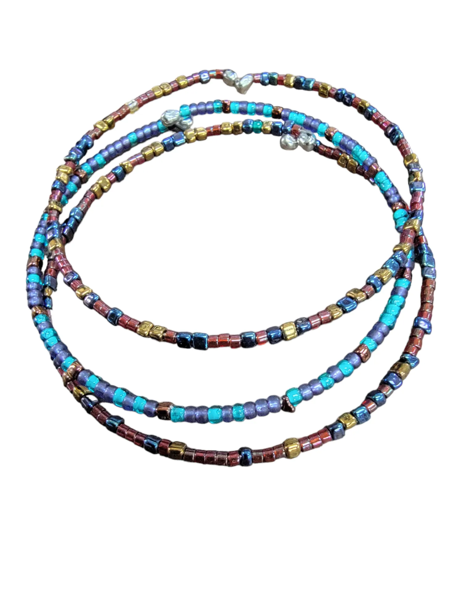 Beaded Minimalist Wire Bracelets