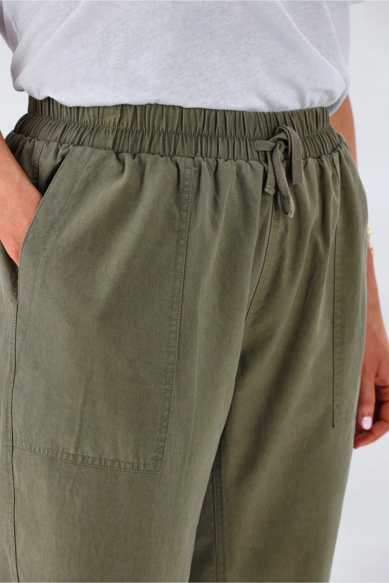 Betty Basics Santa Monica Pant Khaki