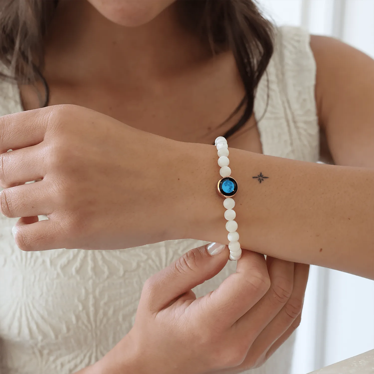 Blue Moon Lunar Gleam Bracelet in Gold