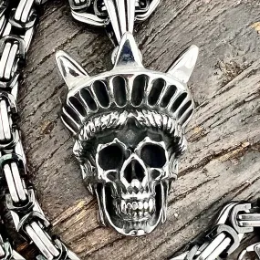 Bone Crusher - Lady Liberty Pendant - Necklace (835)