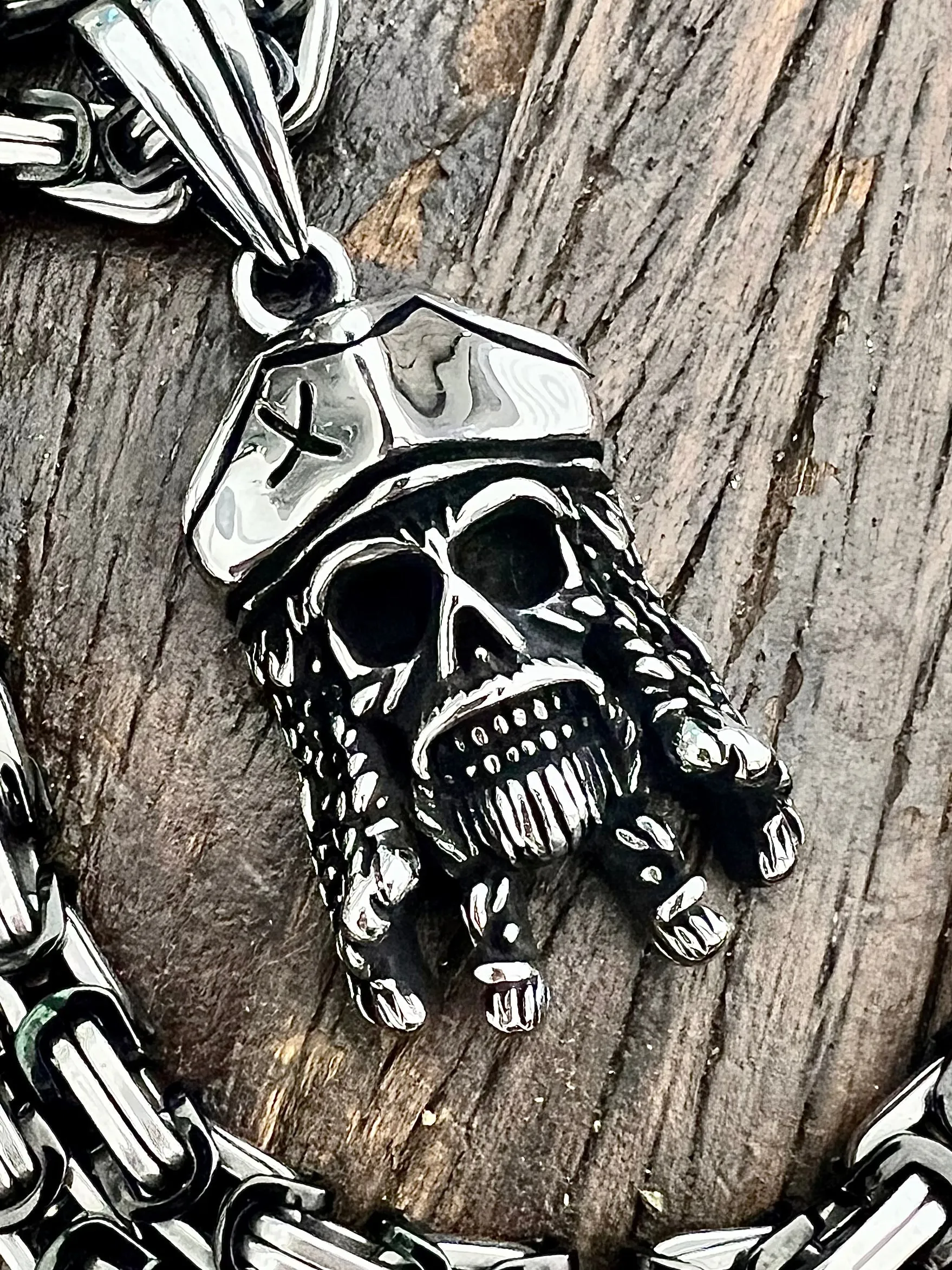 Bone Crusher - Pirate Pendant - Necklace (836)