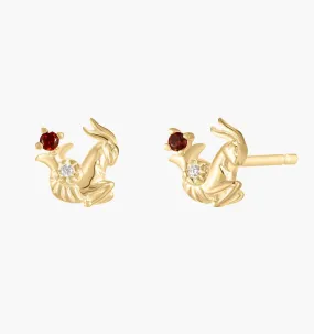 Capricorn Earrings