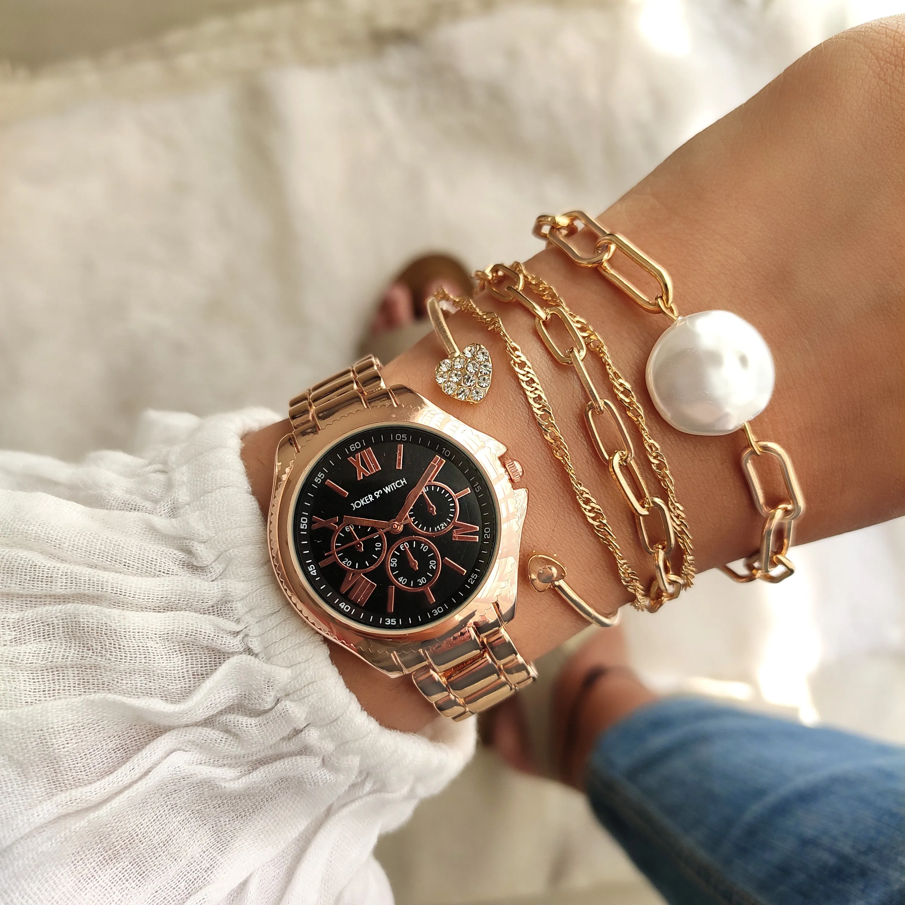 Celina Watch Bracelet Stack