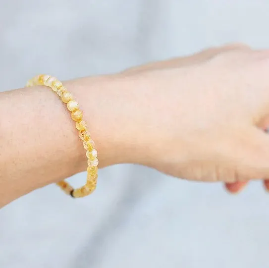 Citrine Quartz Mala Bracelet