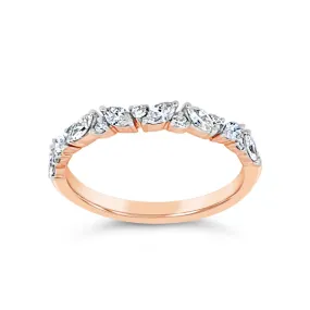 Clara by Martin Binder Mixed Shape Diamond Stacking Ring (0.39 ct. tw.)