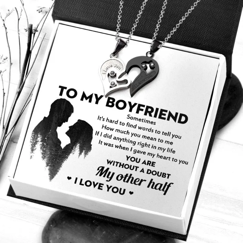 Couple Pendent Necklaces