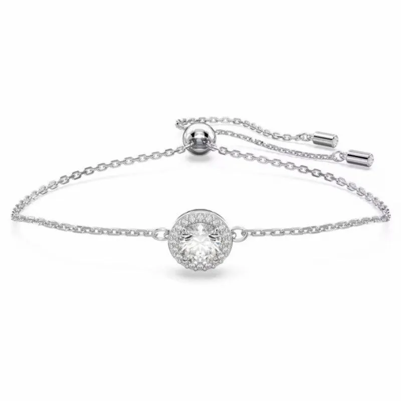 Crystal Charms Classic Bracelet Jewelry Set