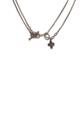 Cynthia Ann Bronze Rollo Chain Necklace | 32"