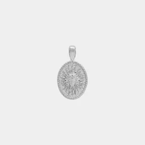 Dawn to Dusk Pendant - White Gold