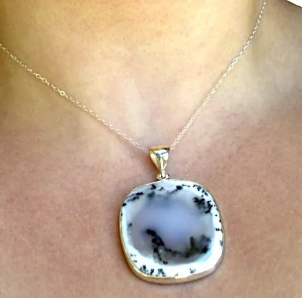 Dendrite Opal Pendant