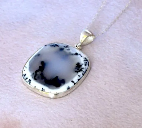 Dendrite Opal Pendant