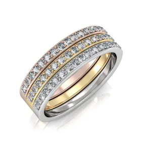 Elizabeth “Faithful” 18k Gold Plated Swarovski Ring