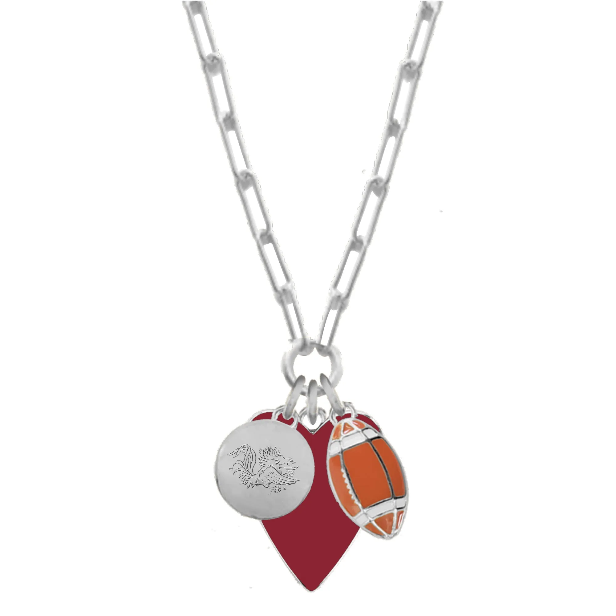 ES Blitz Football Multi Charm Necklace