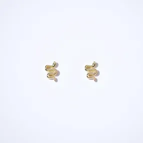 Fine Essentials - Snake Stud Earrings