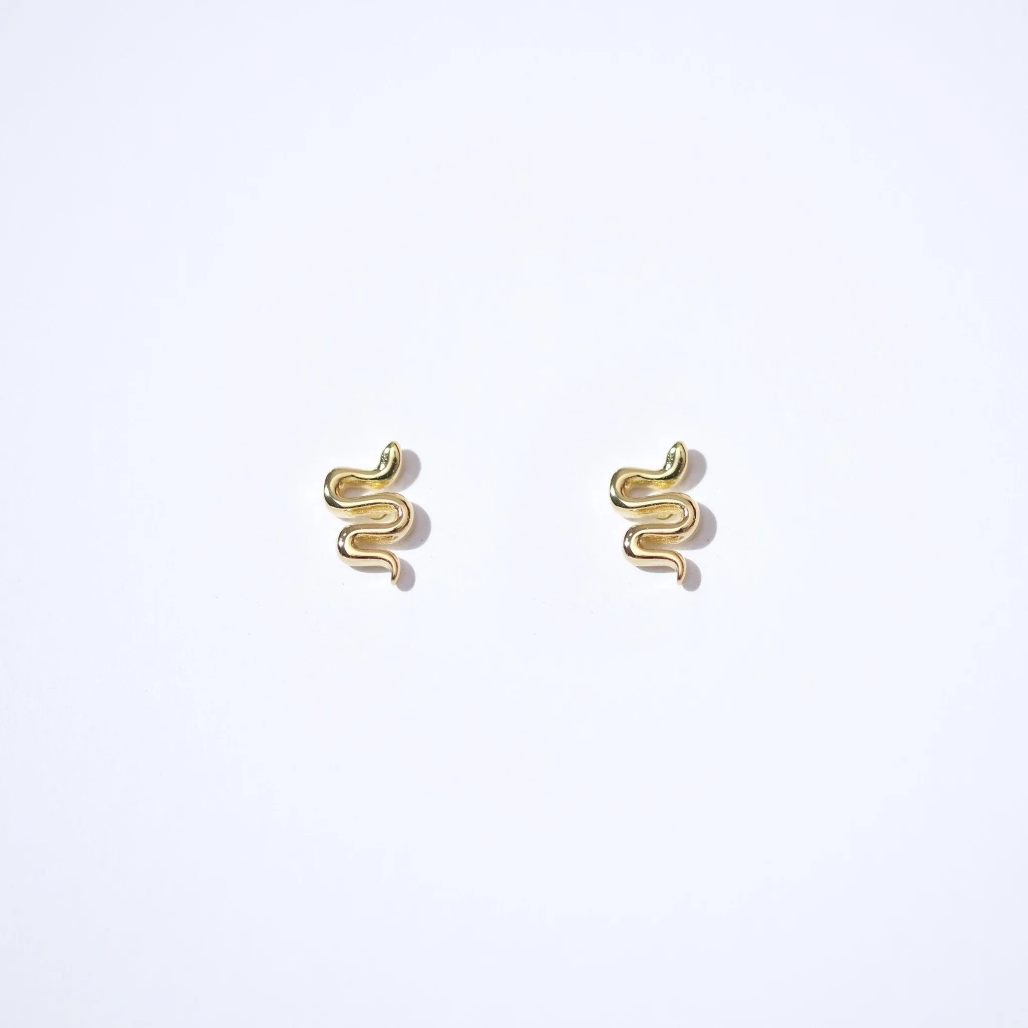 Fine Essentials - Snake Stud Earrings