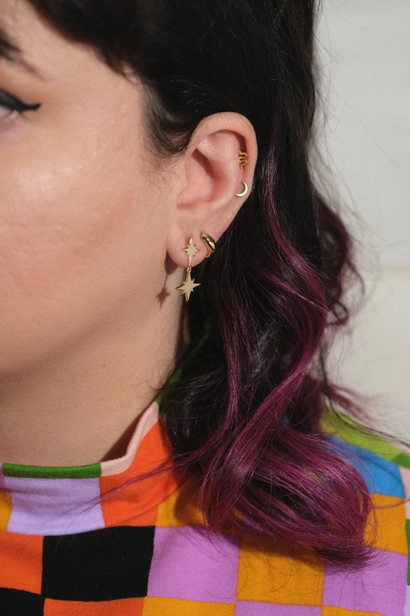 Fine Essentials - Snake Stud Earrings