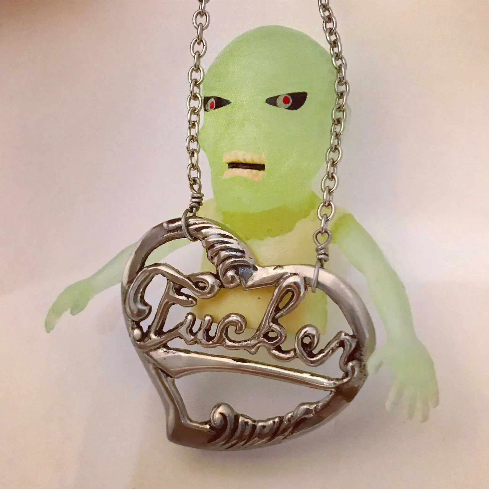 Fucker Heart Necklace