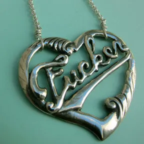 Fucker Heart Necklace