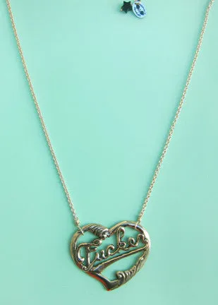 Fucker Heart Necklace