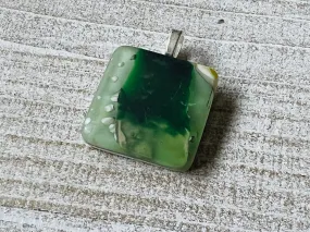 Glass Pendant~ Envy, oyster collection