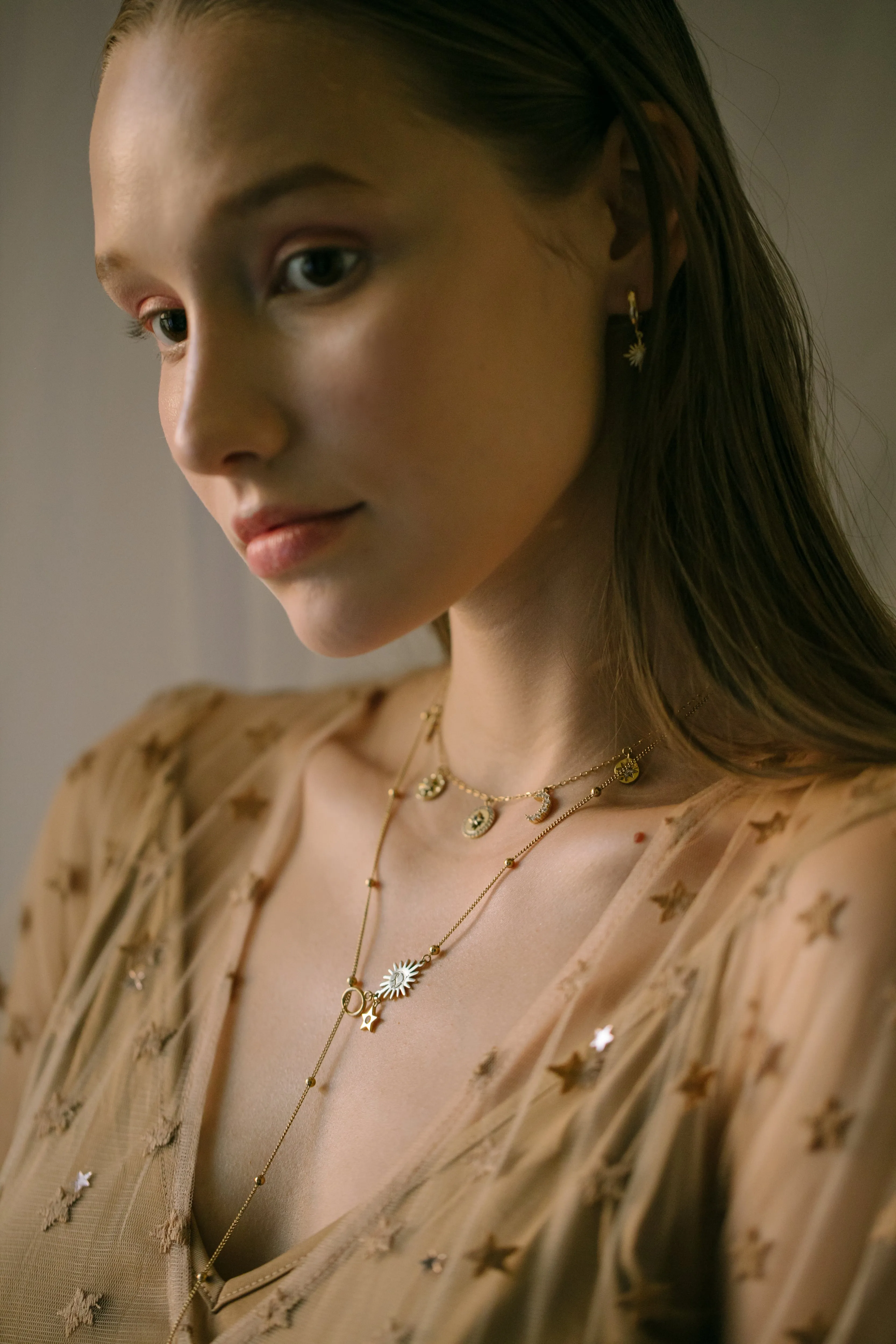 Gold 2-Way Necklace - Stellar