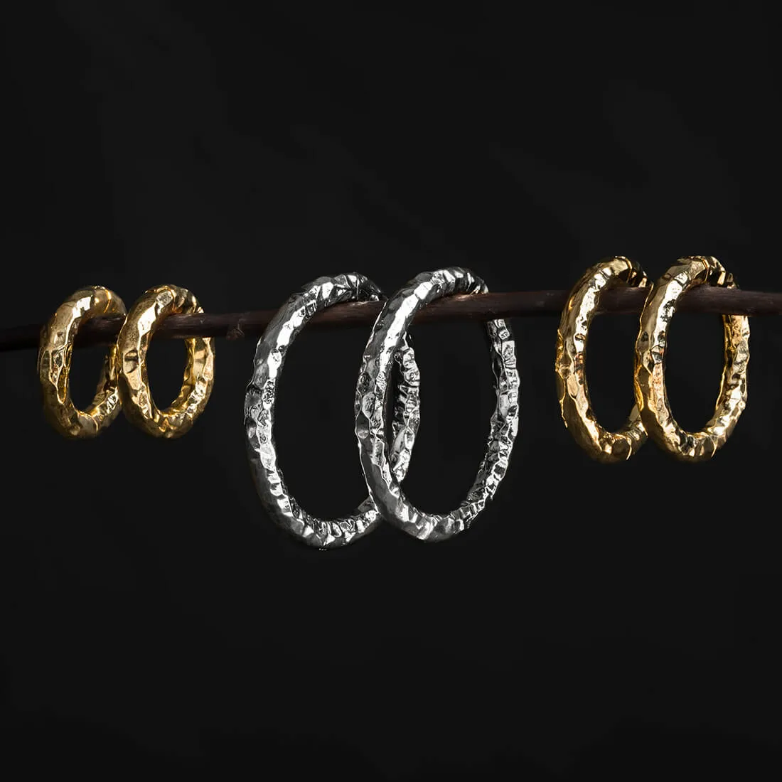 Hammered Halo Hangers (3 sizes)