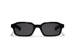 Hanky Solid Black Sunglasses