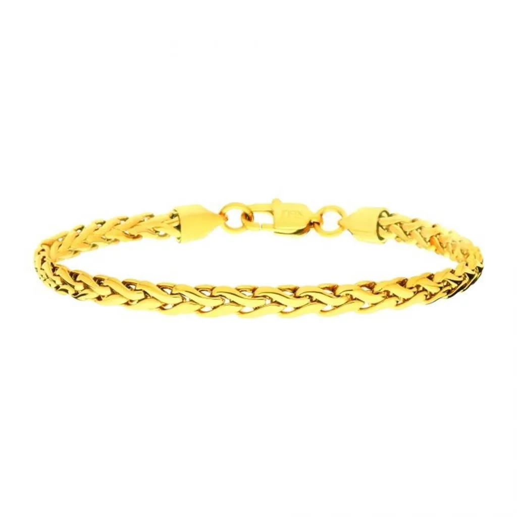 INOX 5mm Spiga Chain Bracelet