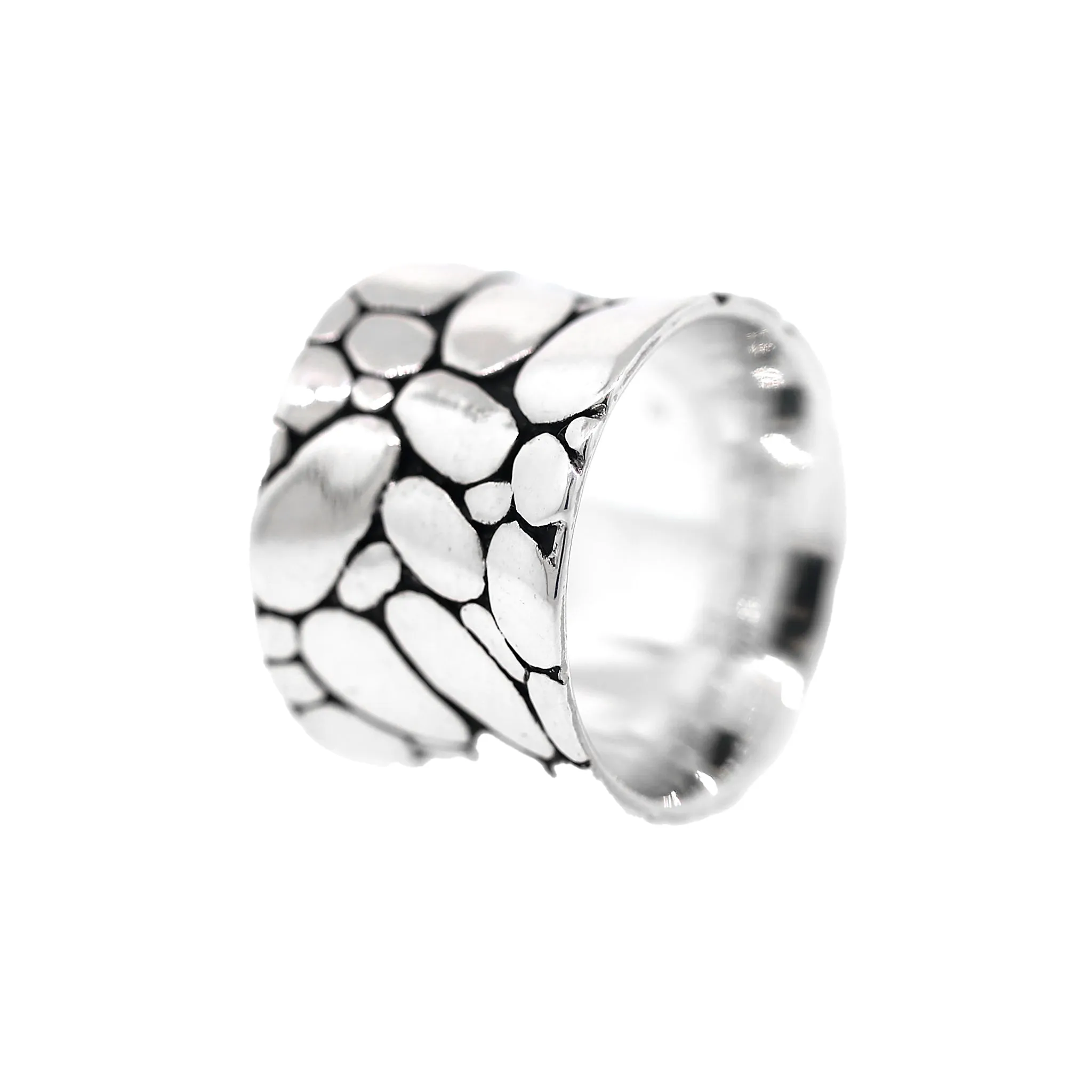 John Hardy Kali Band Ring in Sterling Silver