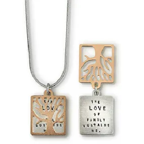 Kathy Bransfield Love Of Family Sustains Me Necklace