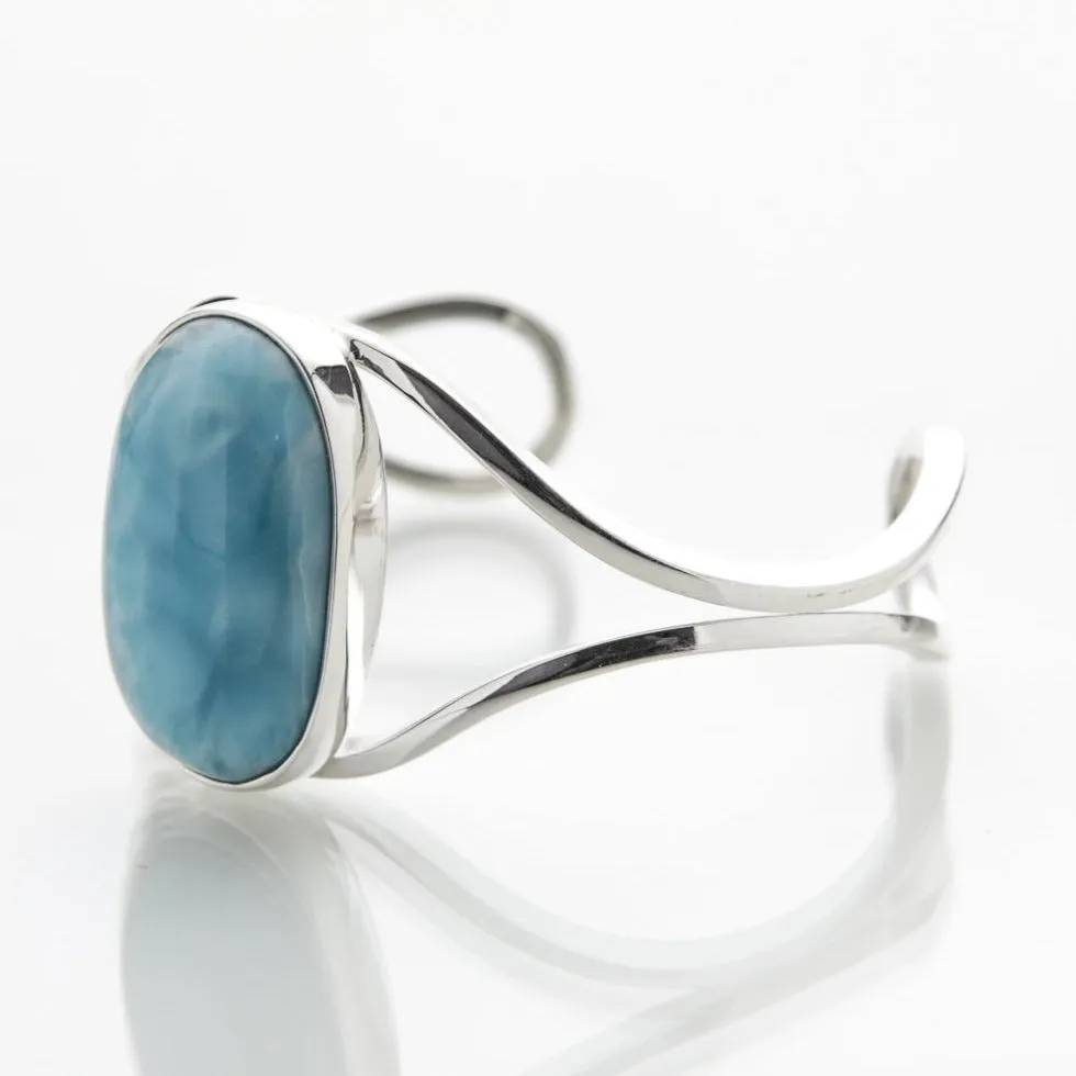 Larimar Cuff Bracelet Thalia