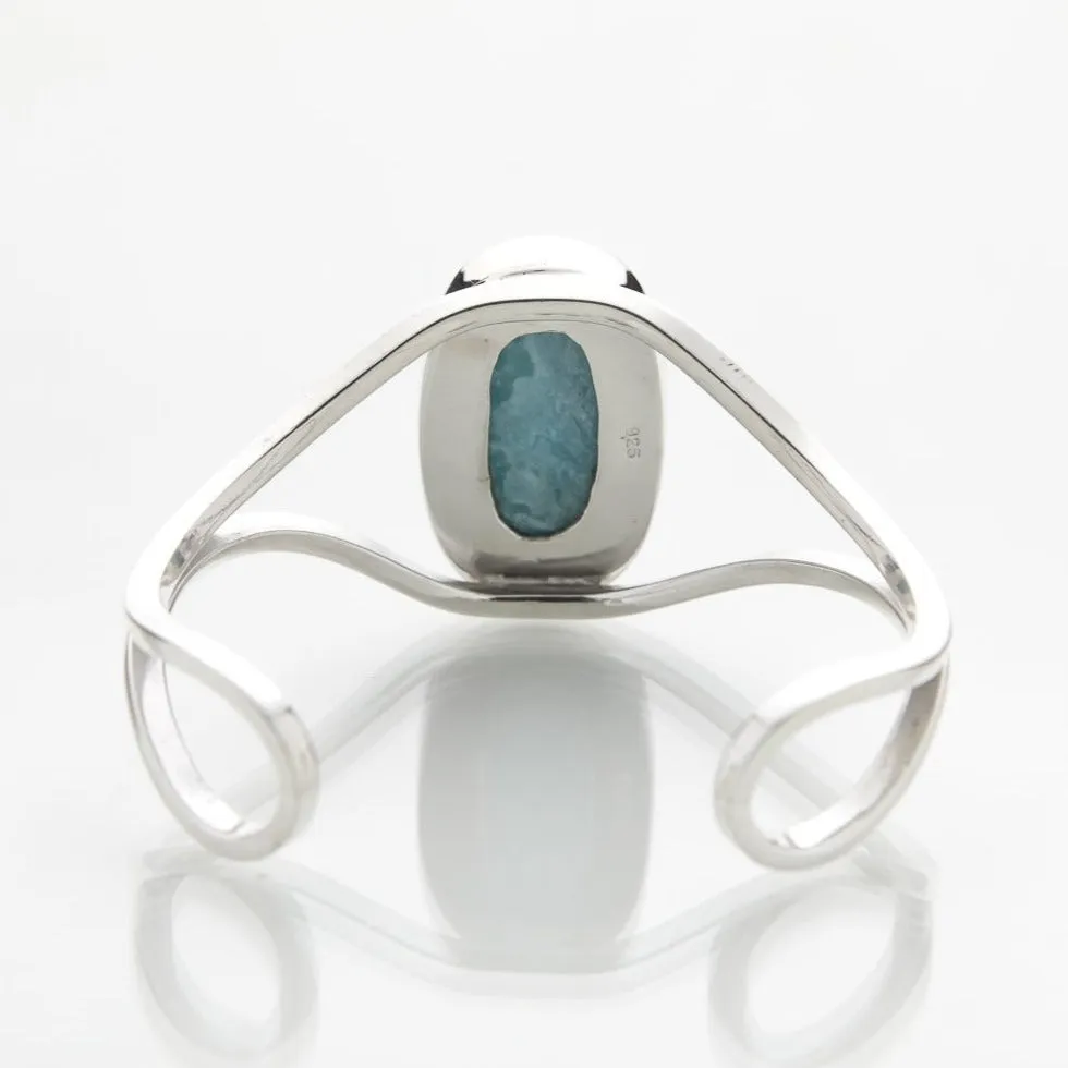 Larimar Cuff Bracelet Thalia