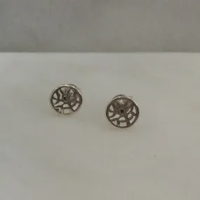 Leaf Cutout Stud Earrings