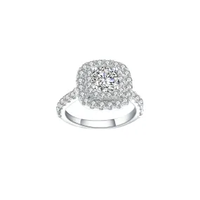 MELISSA MOISSANITE RING