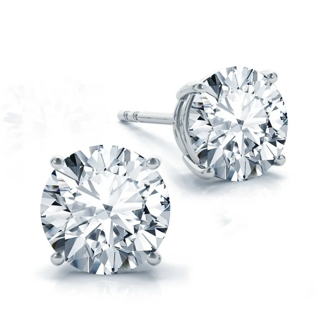 Moissanite Stud Earrings