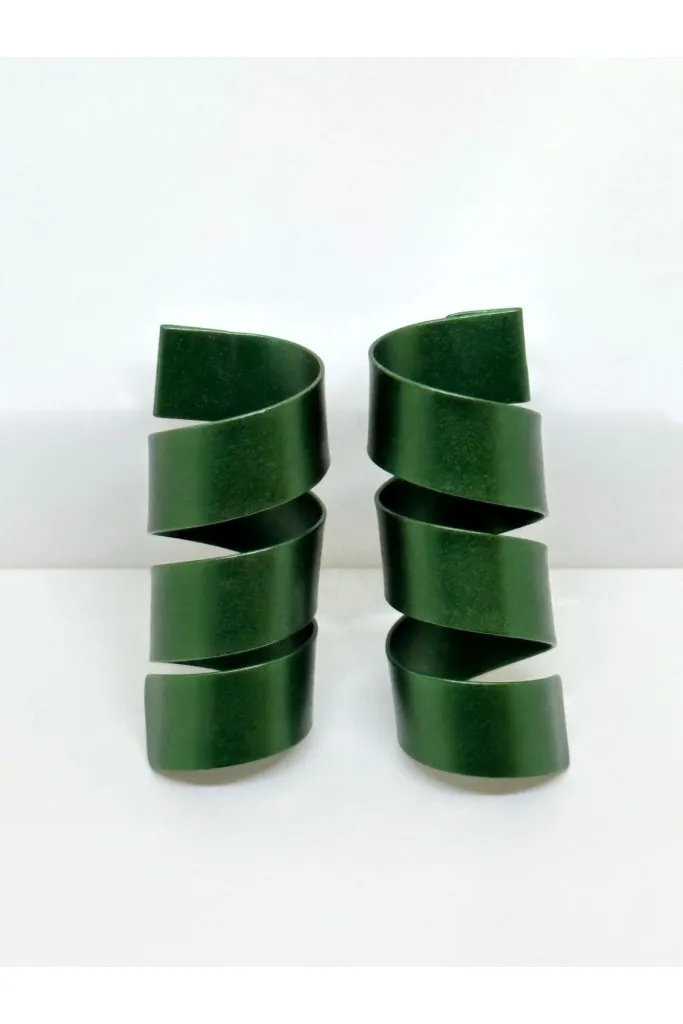 Monica - Triple Earrings - Green