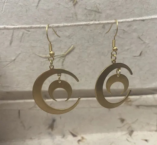 Moon Earrings