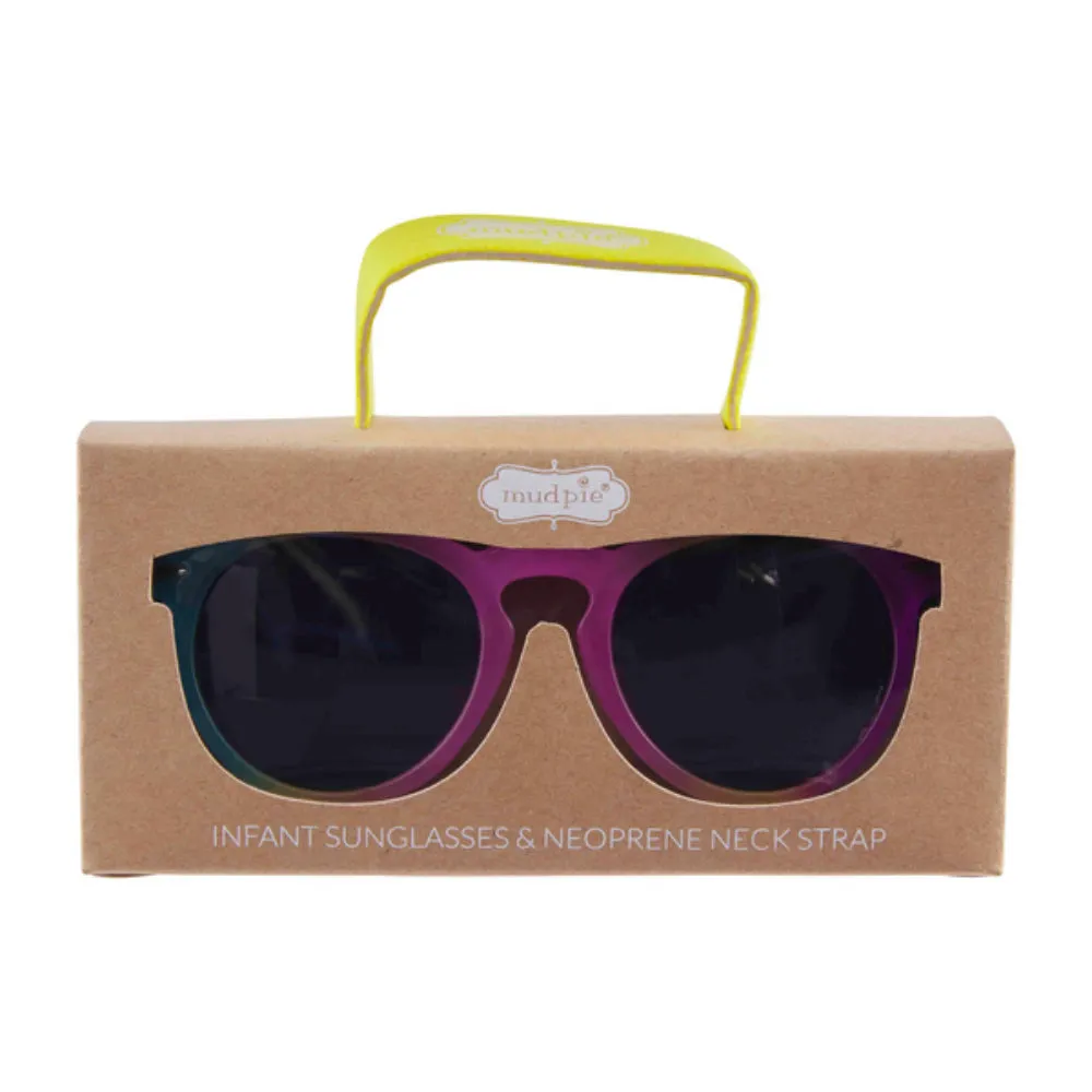 Mud Pie Girl Sunglasses & Strap Set