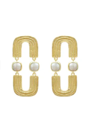 Murphy Stone Statement Earrings