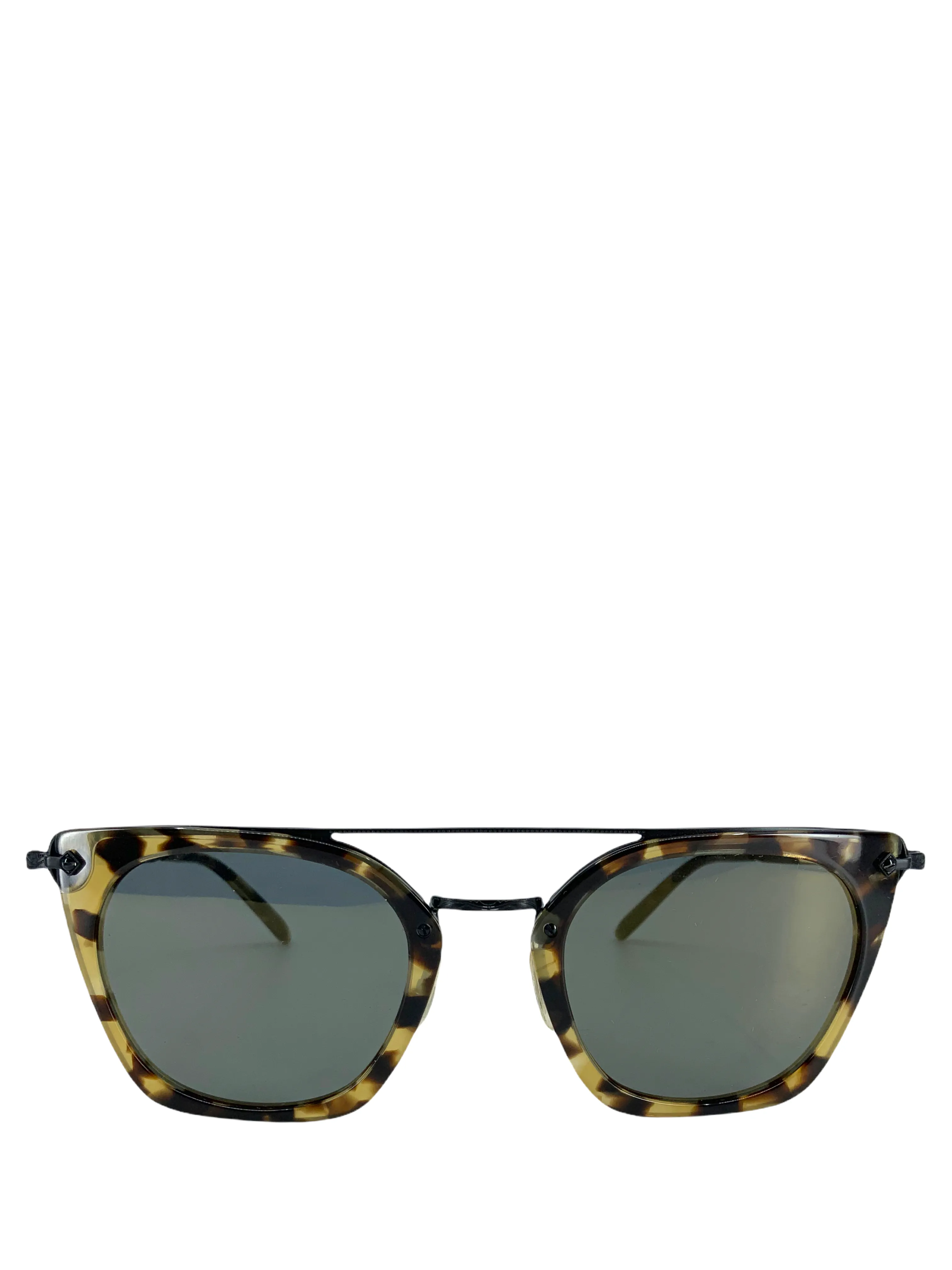 Oliver Peoples Dacette Tortoise Flat Sunglasses