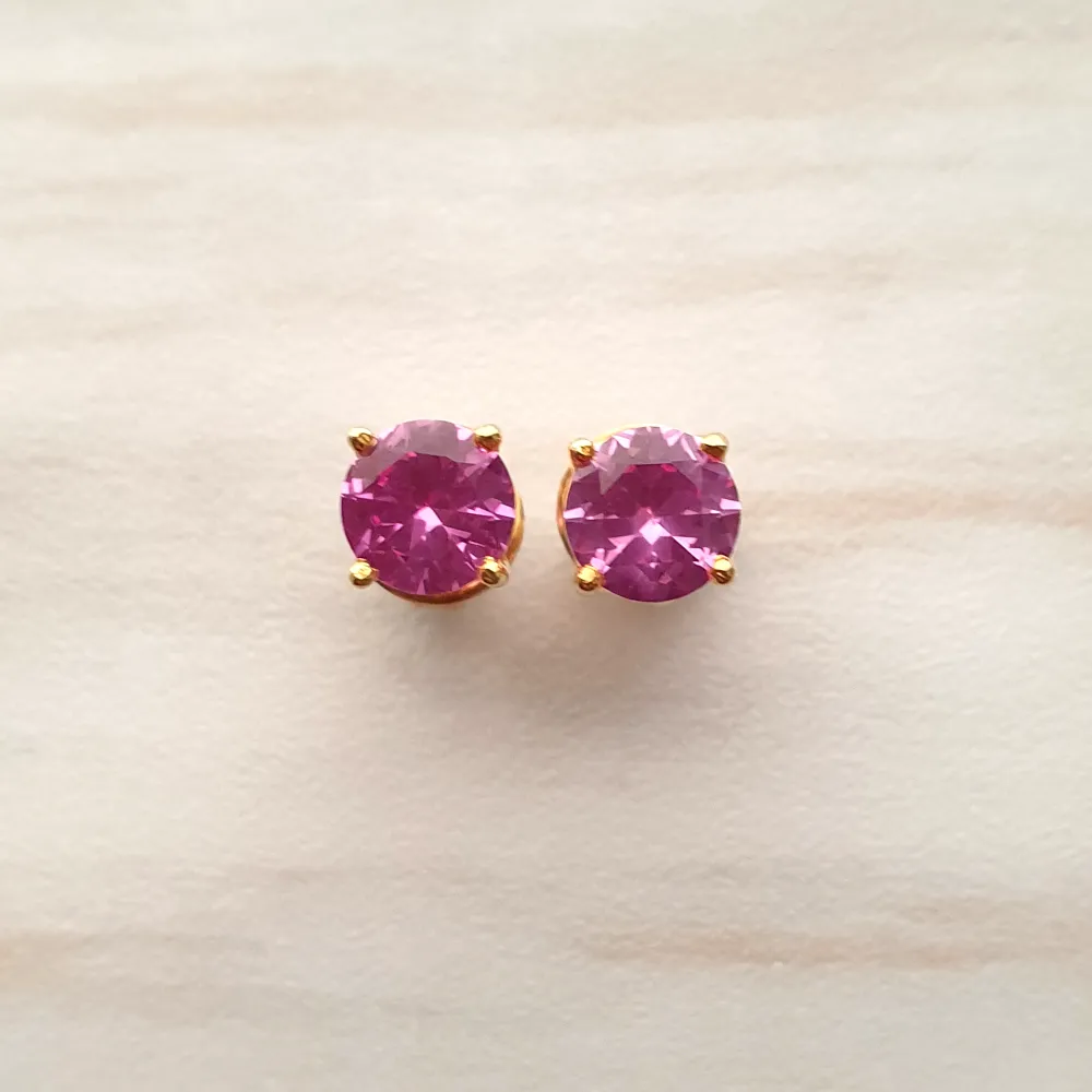 Pink Topaz & Citrine Separates Earrings