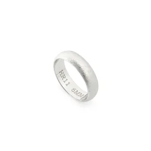 Platinum Gold HR11STONE Wedding Band