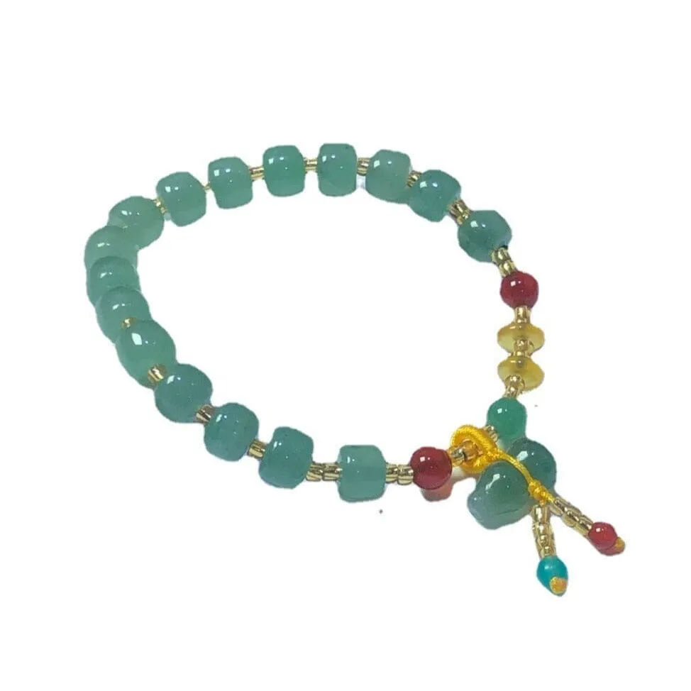 Pretty Green Aventurine Fashion Bracelet