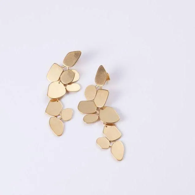 Princess Charolette Pebbles Drop Earrings